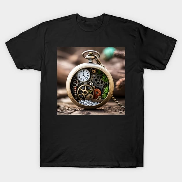 Nature Clock T-Shirt by SmartPufferFish